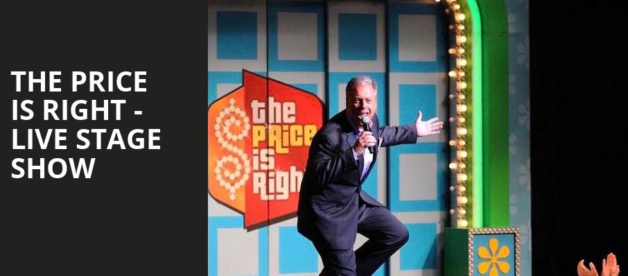 The Price Is Right Live Stage Show, Coral Springs Center For The Arts, Fort Lauderdale