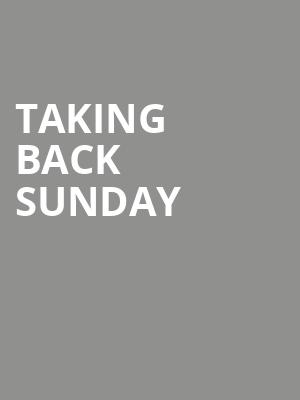 Taking Back Sunday, Revolution Live, Fort Lauderdale