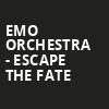 Emo Orchestra Escape the Fate, Lillian S Wells Hall At The Parker, Fort Lauderdale