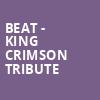 Beat King Crimson Tribute, Lillian S Wells Hall At The Parker, Fort Lauderdale
