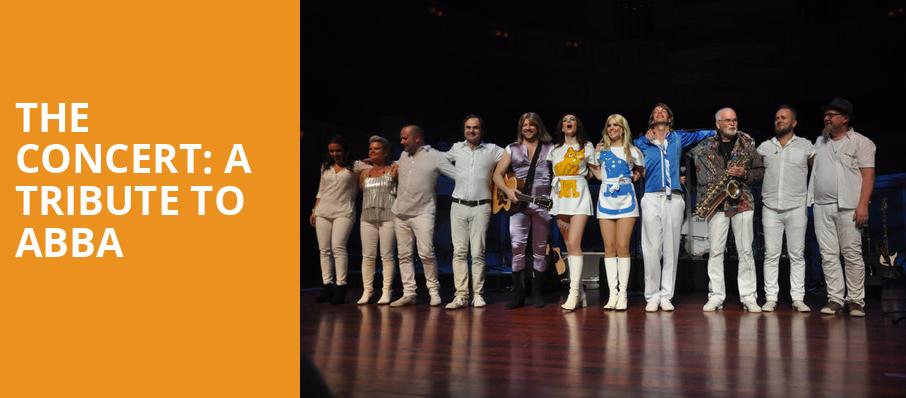 The Concert A Tribute to Abba, Lillian S Wells Hall At The Parker, Fort Lauderdale