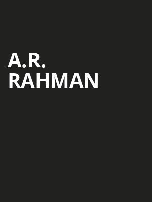 AR Rahman, Hard Rock Live, Fort Lauderdale