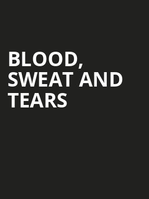 Blood, Sweat And Tears Poster