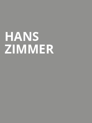 Hans Zimmer, Hard Rock Live, Fort Lauderdale