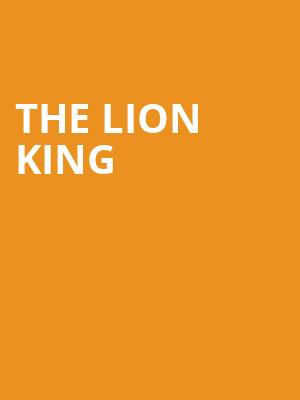 The Lion King, Au Rene Theater, Fort Lauderdale