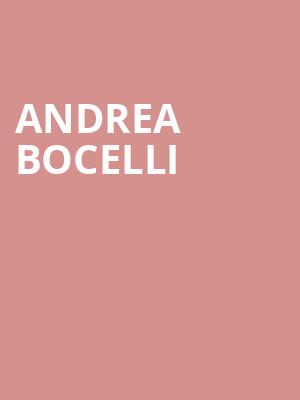 Andrea Bocelli, BBT Center, Fort Lauderdale