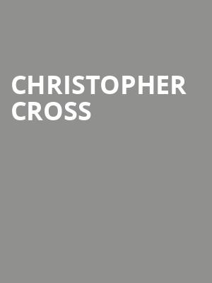 Christopher Cross, Amaturo Theater, Fort Lauderdale