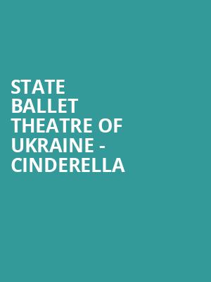 State Ballet Theatre of Ukraine Cinderella, Lillian S Wells Hall At The Parker, Fort Lauderdale