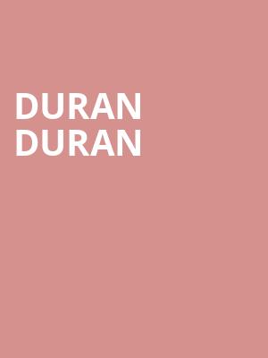 Duran Duran, FLA Live Arena, Fort Lauderdale