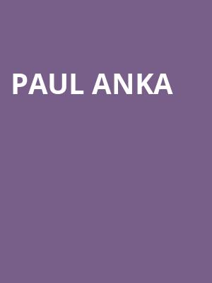 Paul Anka, Au Rene Theater, Fort Lauderdale
