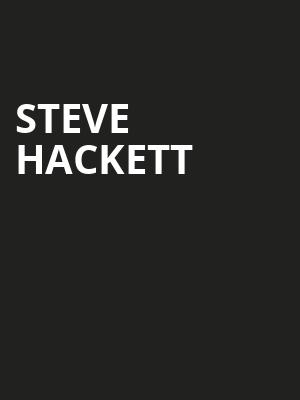Steve Hackett, Parker Playhouse, Fort Lauderdale