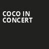 Coco In Concert, Lillian S Wells Hall At The Parker, Fort Lauderdale