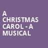 A Christmas Carol A Musical, Amaturo Theater, Fort Lauderdale